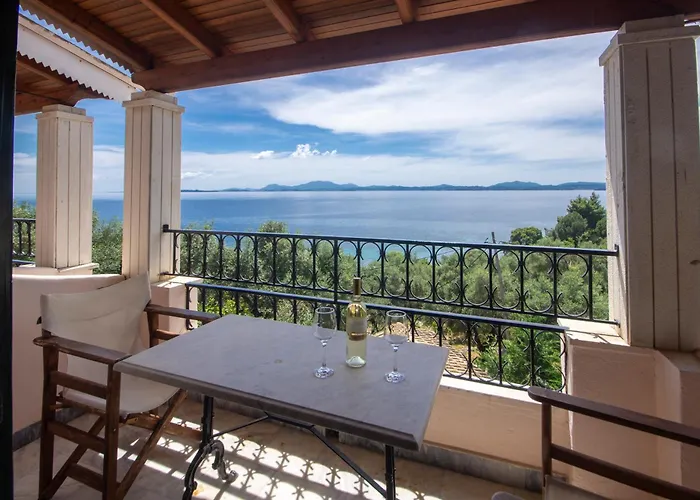 公寓 Aphrodite & With Swimming Pool Nisaki (Corfu)